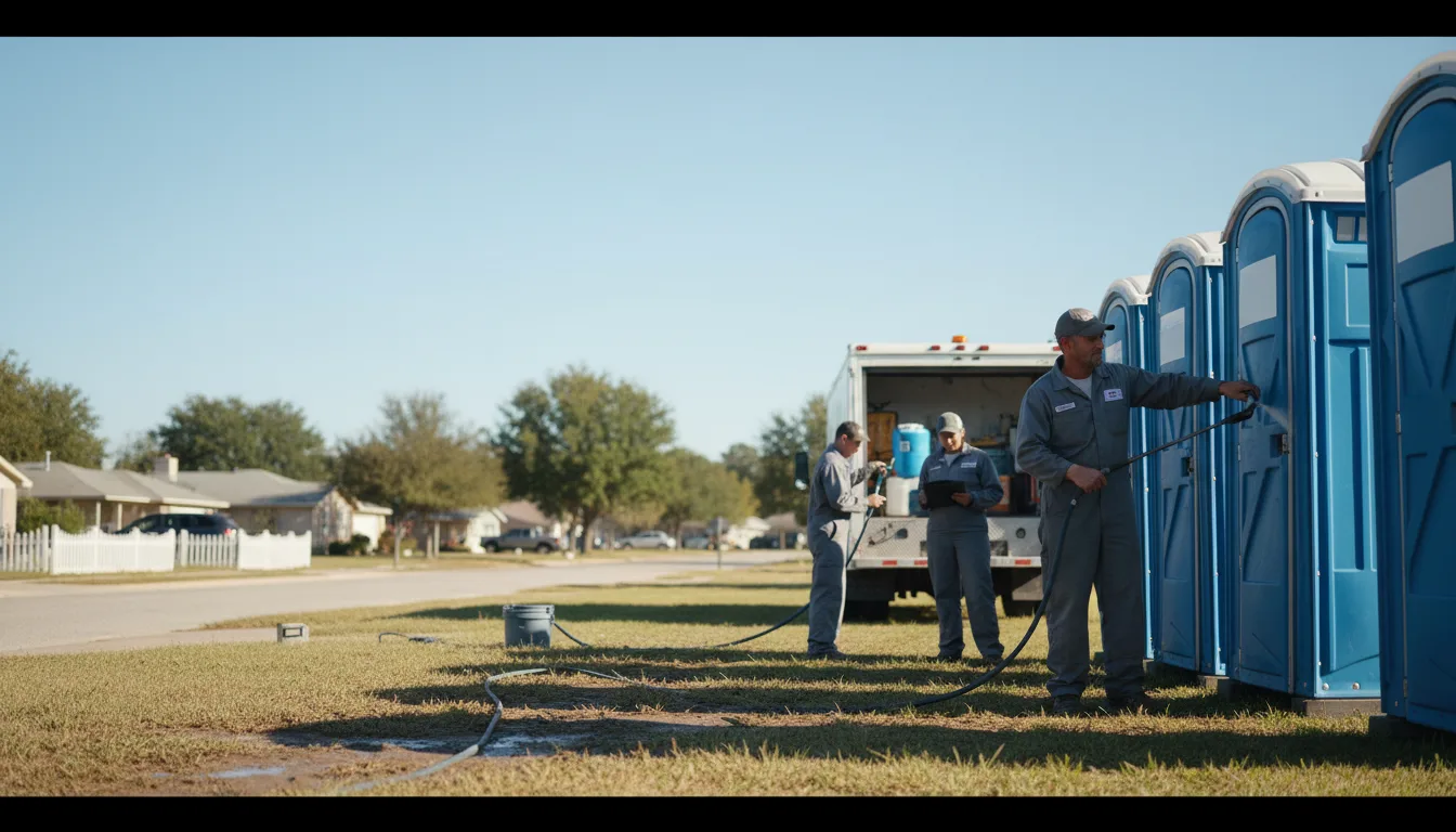 Long-Term Portable Toilet Rental in Martelle, IA near me